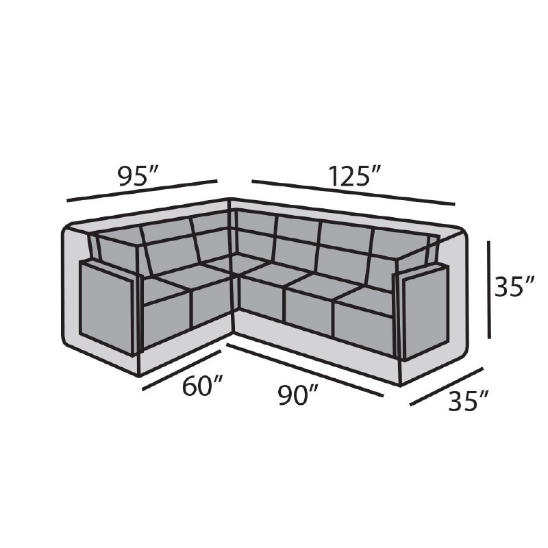 L Shape Sectional Cover - RHF