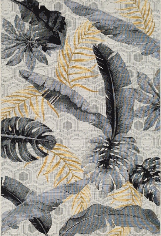 Eden Outdoor Rug 5x7 - Grey
