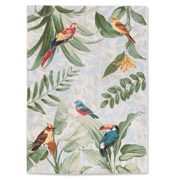 Eden Outdoor Rug 8x10 - Birds