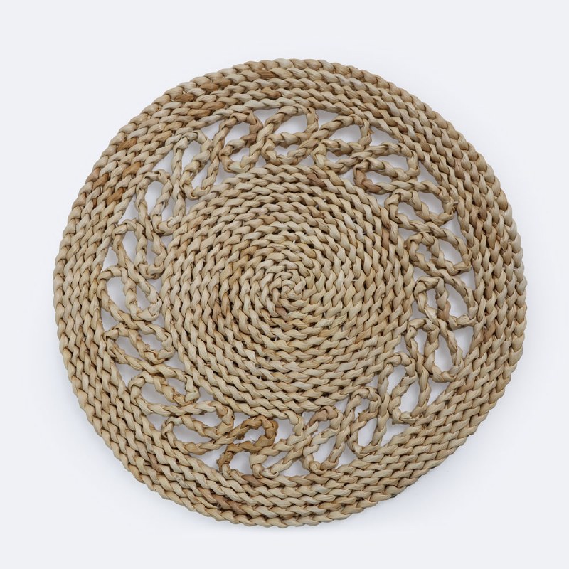 Freya Round Woven Round Placemat - Natural