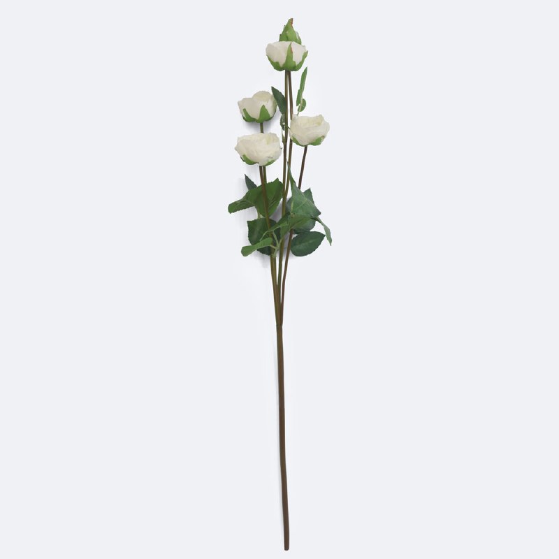 Faux Rose - White