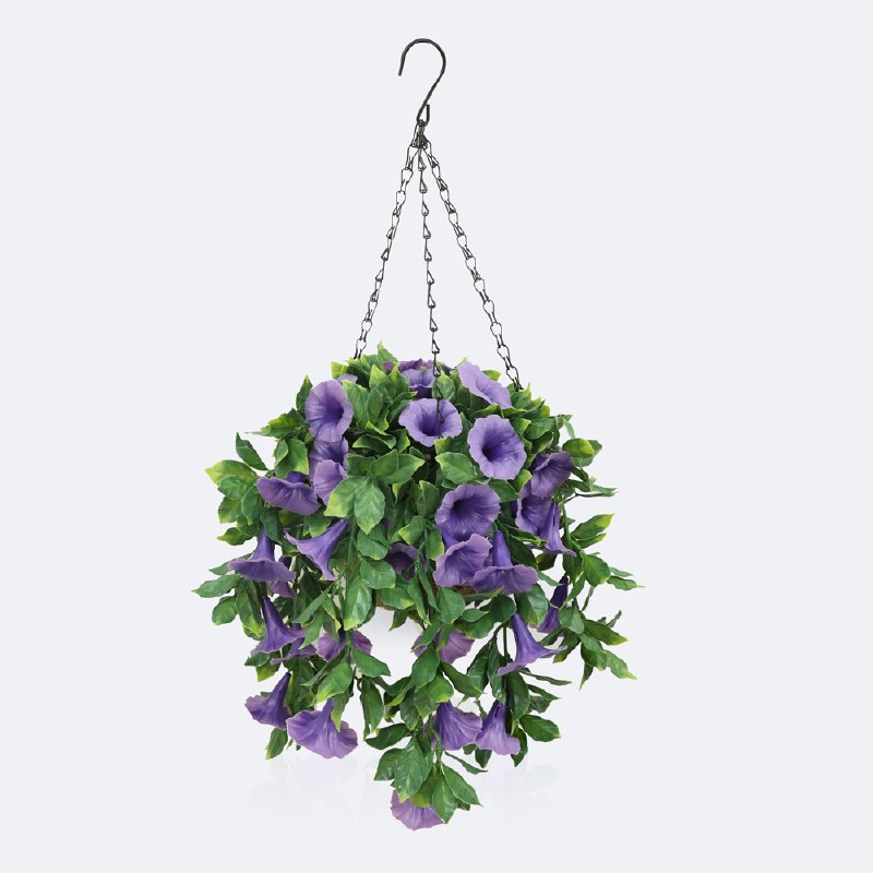 Hanging Planter - Petunias