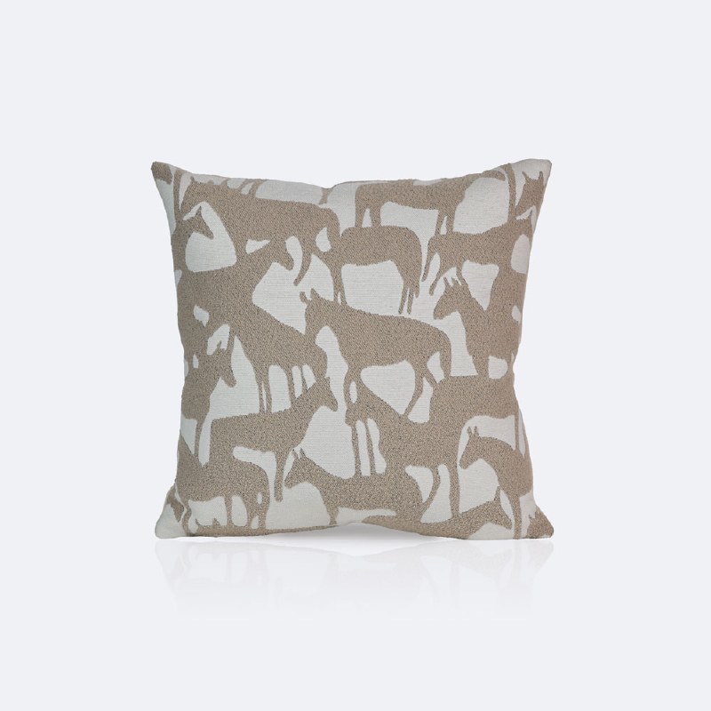 18"x18" Throw Pillow - Horses