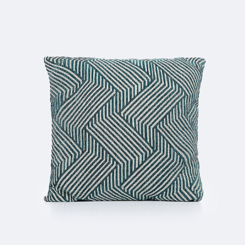 Throw Pillow - Emerald Illusion