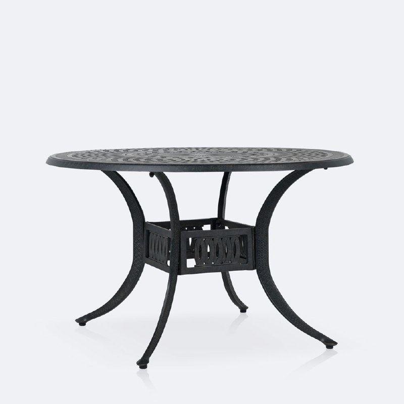 Ivy 48&quot; Round Dining Table – Brown Tippet