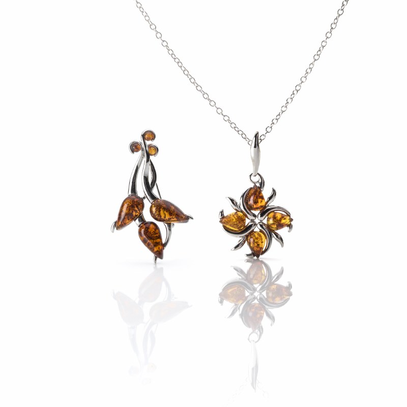 Brosche&amp;Pendant-Amber
