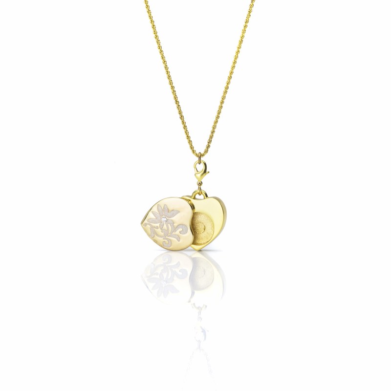 Heart Pendant-Gold