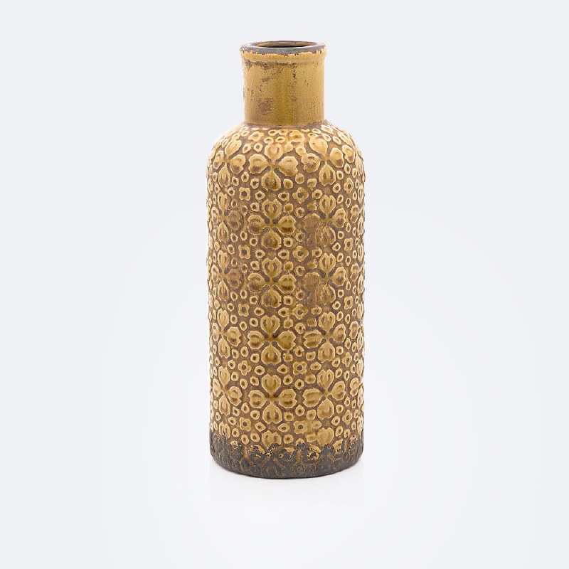 Ceramic Mustard Vase