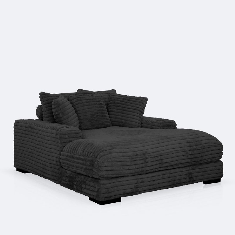 Laxx Cuddle Chair - Charcoal