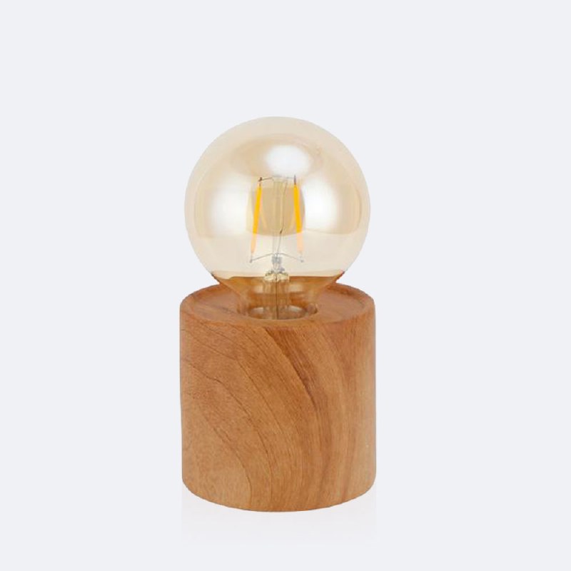 LED Wood Lamp - Small