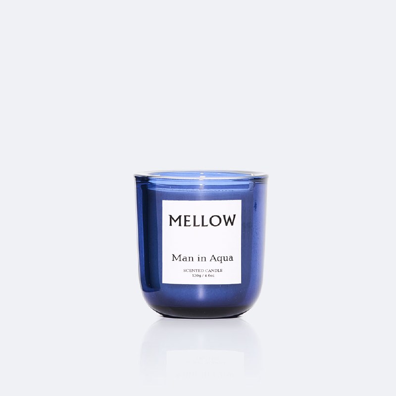 Mellow 130g Candle - Man in Aqua