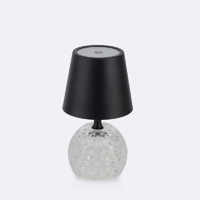 Mini Cordless Table Lamp - Black