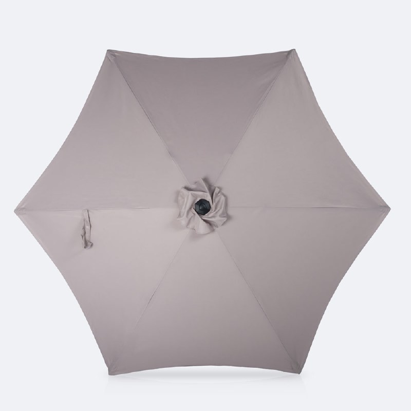 7.5' Deluxe Market Umbrella - Stone