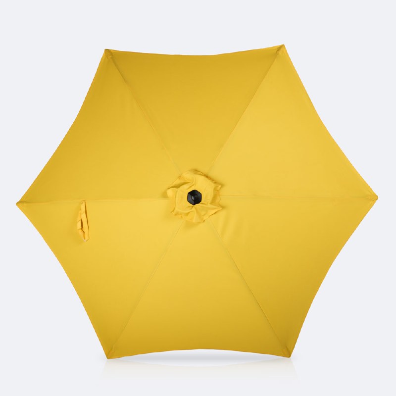 7.5' Deluxe Market Umbrella - Yellow