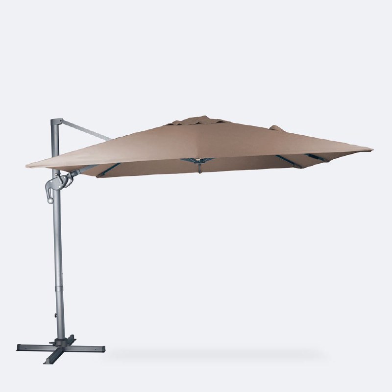Orion 10' Square Parasol - Light Beige