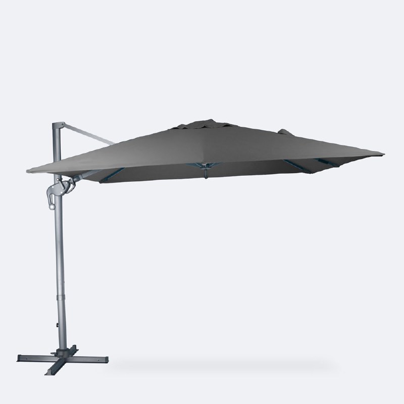 Orion 10' Square Parasol - Dark Grey