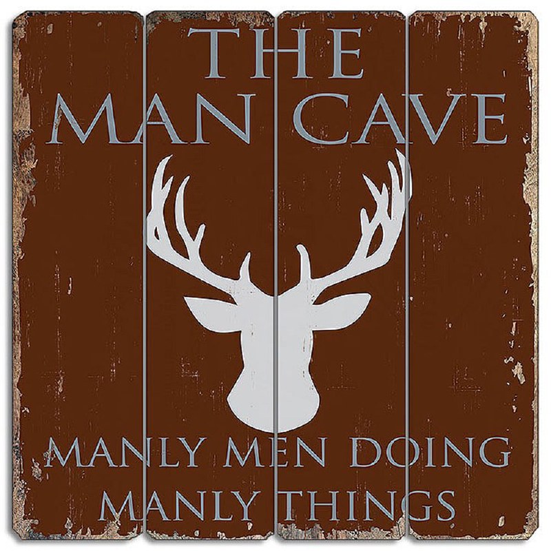 Wood Sign - Man Cave