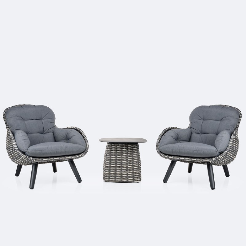 Palm Wicker Set