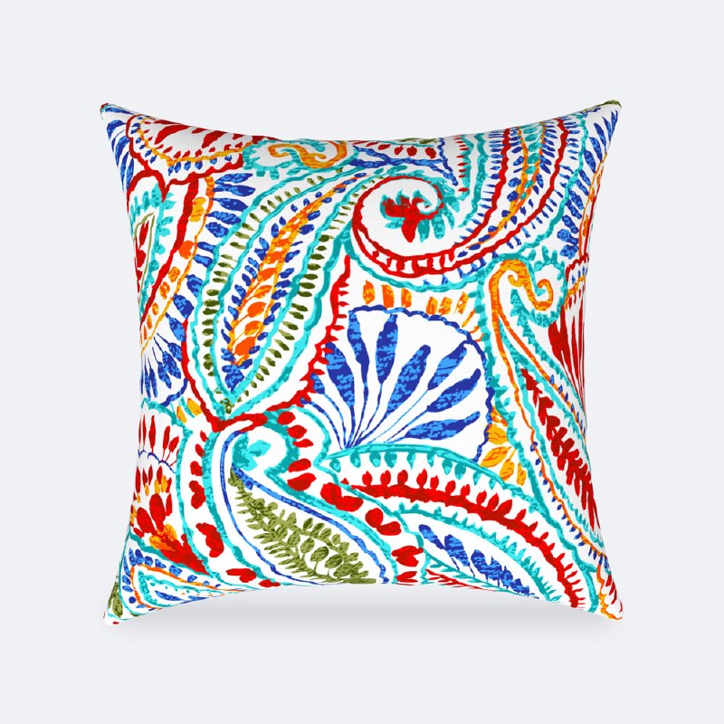 Throw Pillow 18 x 18 - Carnival Days