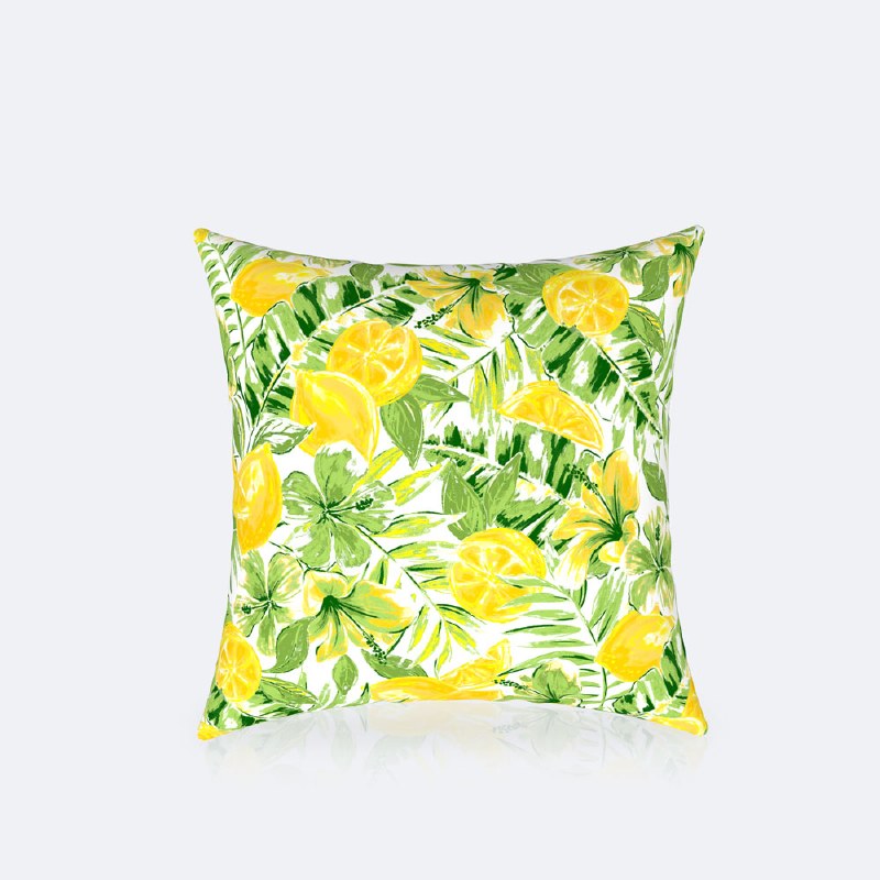 Throw Pillow 18" x 18"- Lemonade