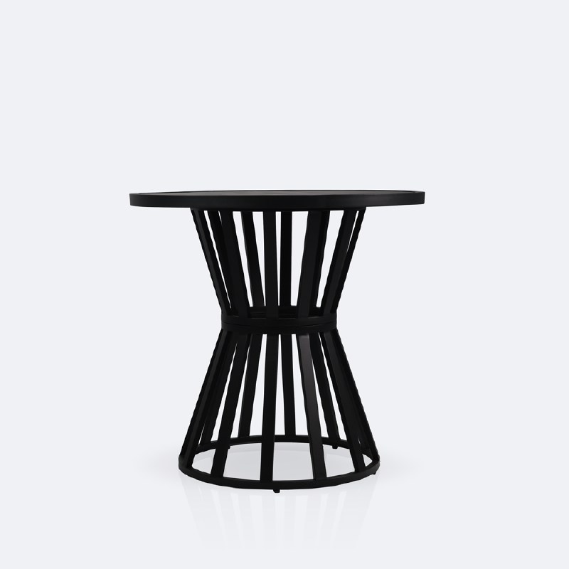 Resort Round Bar Table - Black