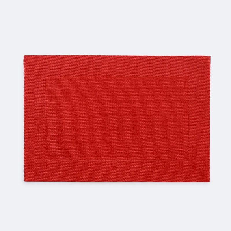 Riko PVC Placemat- Classic Red