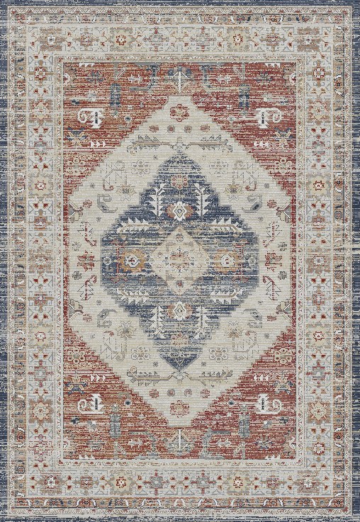 Salsa Outdoor Rug 8x10 - Red