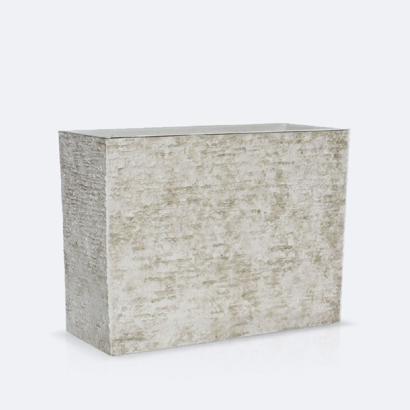 Helsinki Trough Planter - Vintage Ivory / Medium