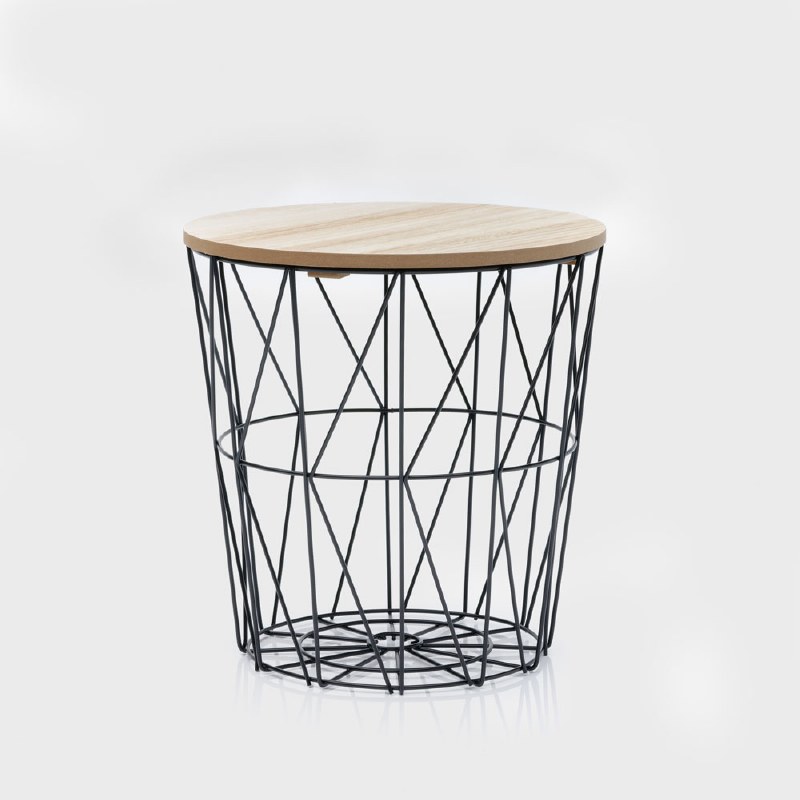 Small Storage Table - Wood