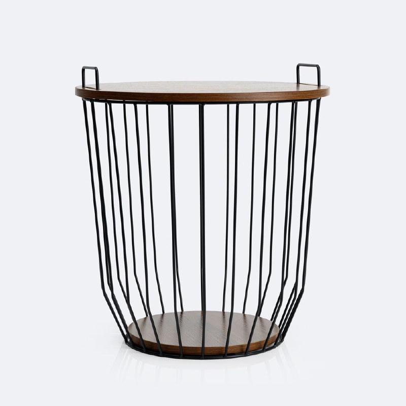 Storage Table - Wood Look Top - Large