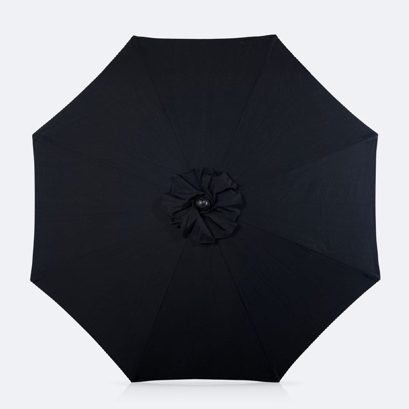10' Auto Tilt Umbrella - DotBella Noir