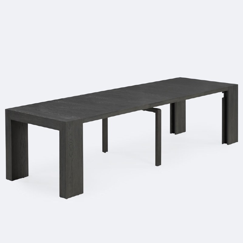 Transformer Table - Smoke Hickory - Seats up to 12