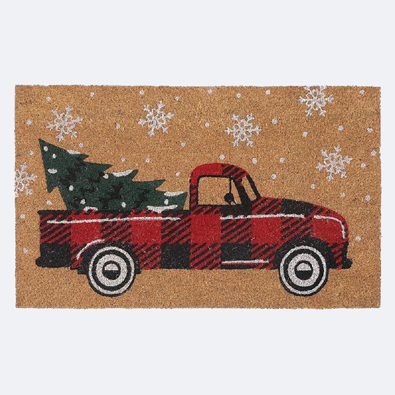 Coir Door Mat-Buffalo Truck