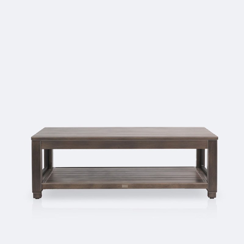 Denver Coffee Table – Brushed Taupe Frame