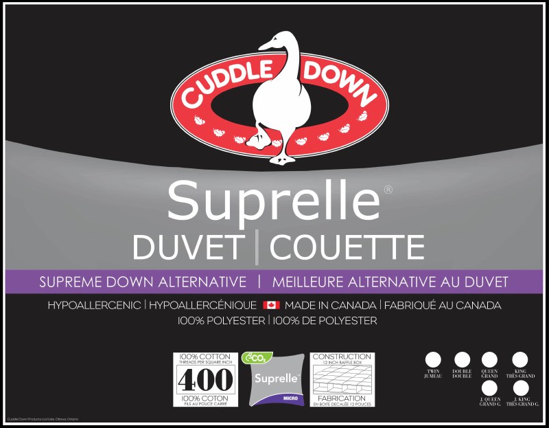 Suprelle Duvet - Twin - White