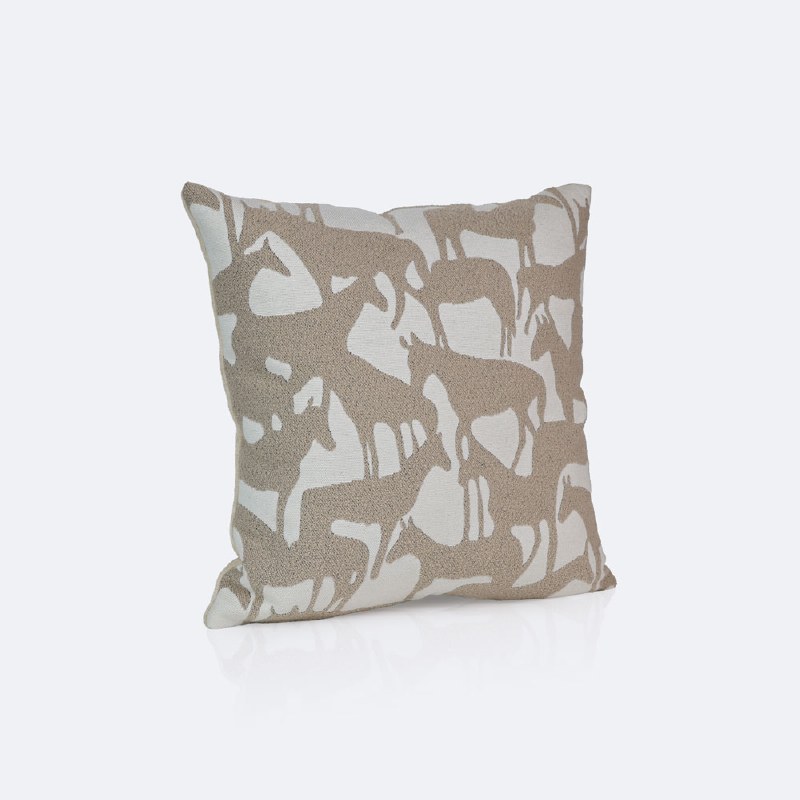 18"x18" Throw Pillow - Horses