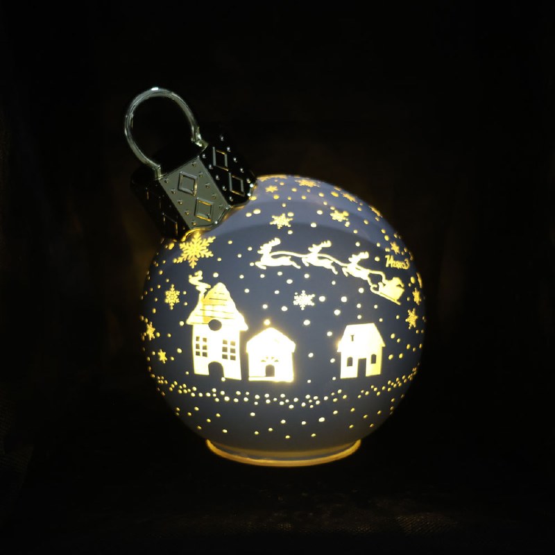 LED Glass Ornament