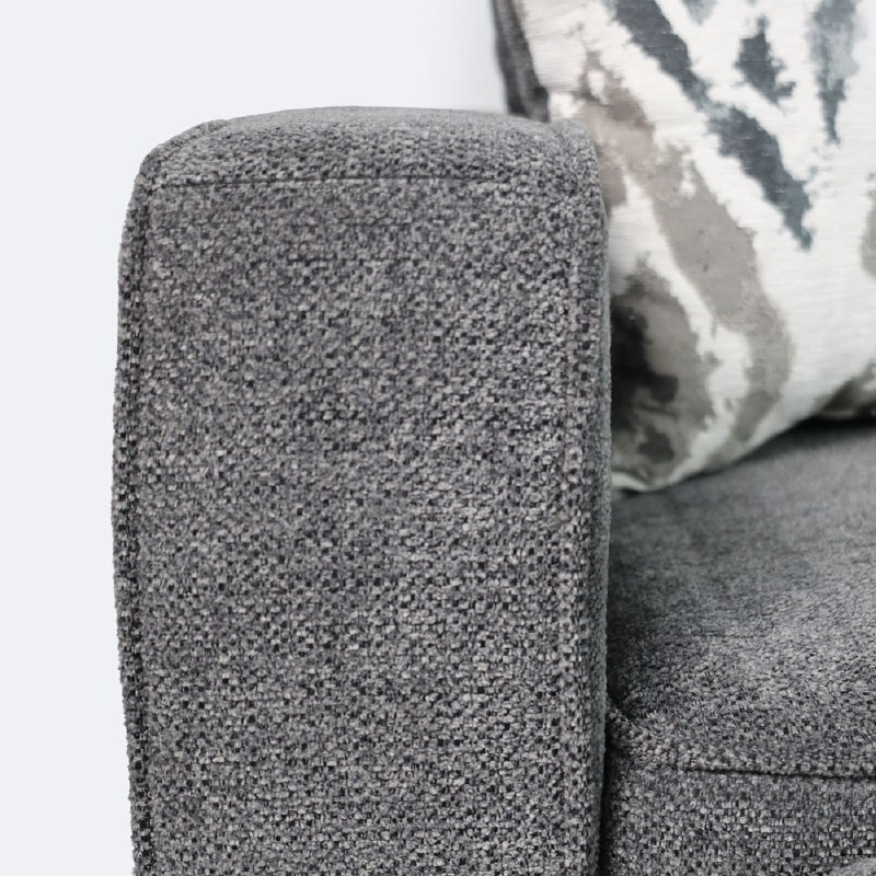 Willow Reversible Sleeper Sectional with Storage Chaise - Grey
