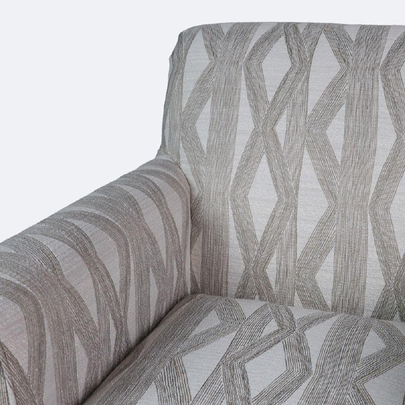 Harrison Accent Chair - Beige Print
