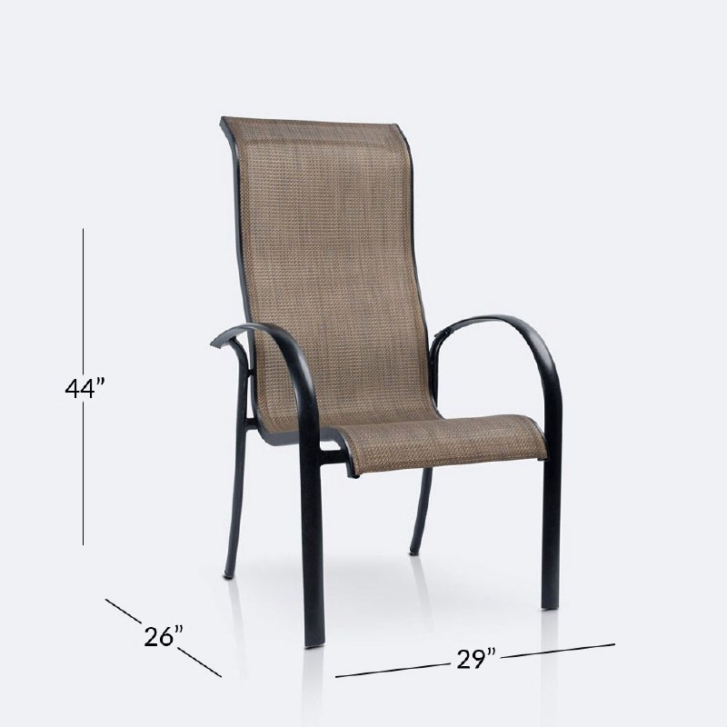 Carlo Armchair - Black Tippet