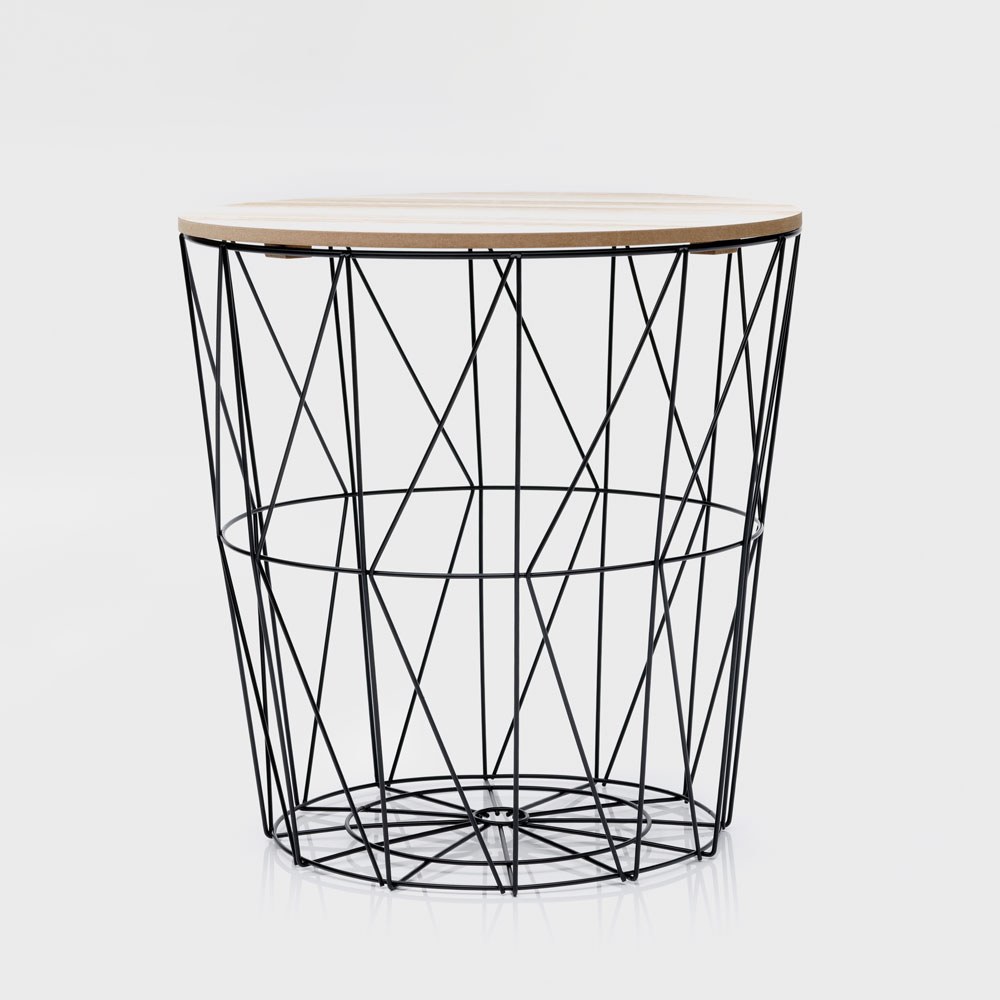 Large Storage Table Wood D.O.T. Furniture Limited