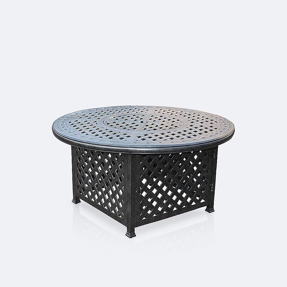 Weave 48 Round Firepit Table