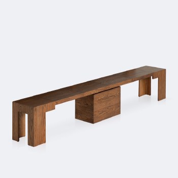 Transformer Bench - American Walnut