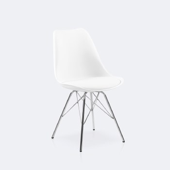 Eris Dining Chair - White