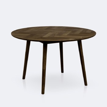 Nagano Dining Table - Smoked