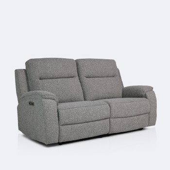 Anders Power Reclining Sofa - Mixed Grey