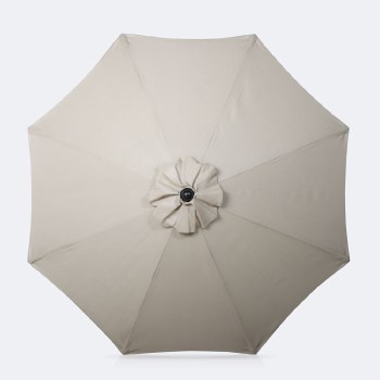 10' Auto Tilt Umbrella - Linen