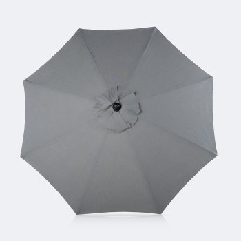 9' Auto Tilt Umbrella - Dark Grey