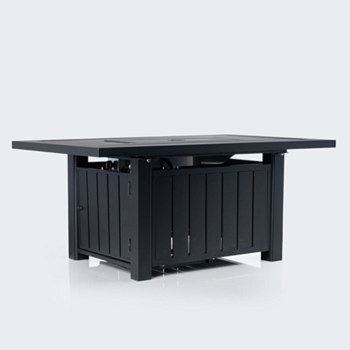 Belvedere Firepit Table - Black