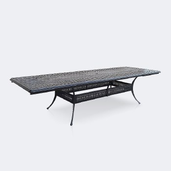 Breeze Large Extendable Dining Table - Shade Grey